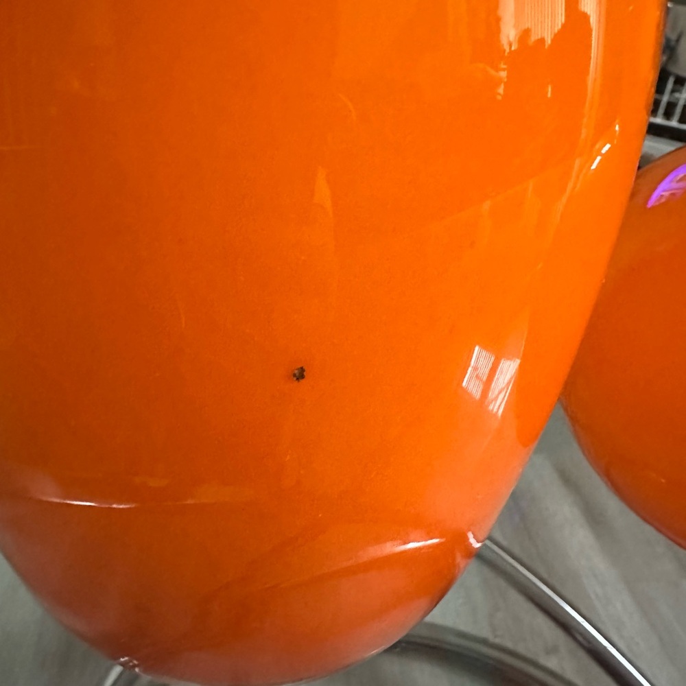 Vibrant Orange Vase Set - Picture 3 of 3